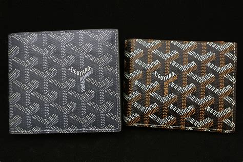 goyard wallet fake